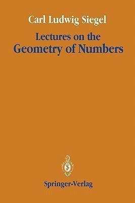 Lectures on the Geometry of Numbers(English, Paperback, Siegel Carl Ludwig)