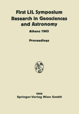 Proceedings of the First Lunar International Laboratory (LIL) Symposium Research in Geosciences and Astronomy(English, Paperback, unknown)