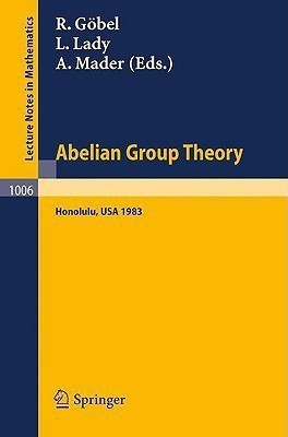 Abelian Group Theory(English, Paperback, unknown)