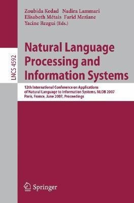 Natural Language Processing and Information Systems(English, Paperback, unknown)
