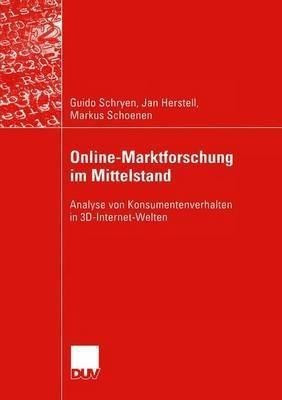 Online-Marktforschung im Mittelstand(German, Paperback, Schryen Guido)