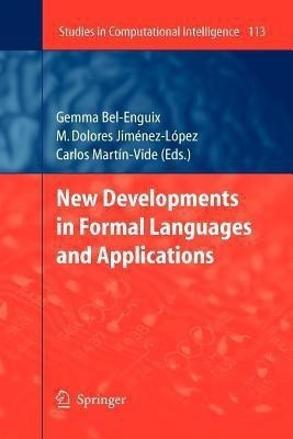 New Developments in Formal Languages and Applications(English, Paperback, unknown)