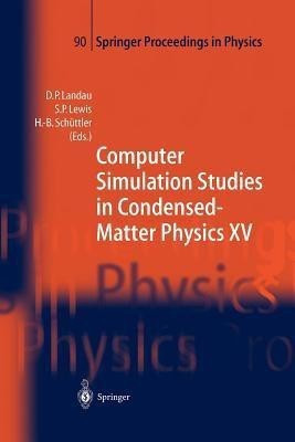 Computer Simulation Studies in Condensed-Matter Physics XV(English, Paperback, unknown)