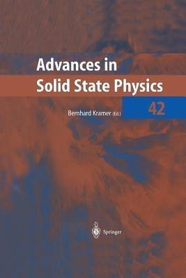 Advances in Solid State Physics(English, Paperback, unknown)