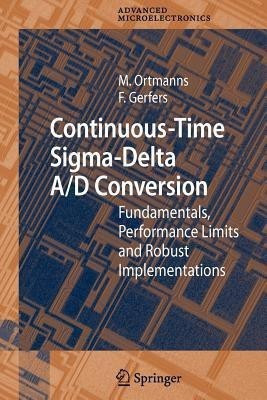 Continuous-Time Sigma-Delta A/D Conversion(English, Paperback, Gerfers Friedel)