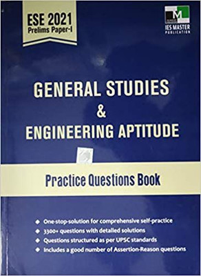 IES ESE General Studies & Engineering Aptitude Practice Questions BookESE 2021 Prelims Paper 1(Paperback, IES Master)