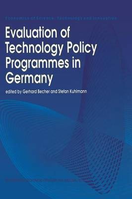 Evaluation of Technology Policy Programmes in Germany(English, Paperback, unknown)