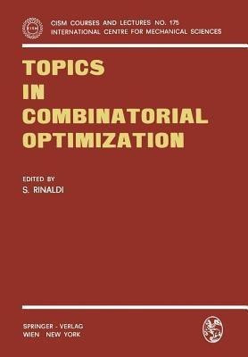 Topics in Combinatorial Optimization(English, Paperback, unknown)
