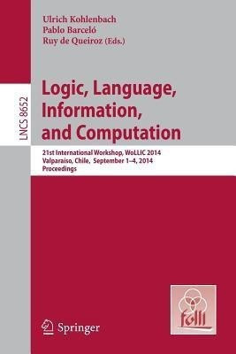 Logic, Language, Information, and Computation(English, Paperback, unknown)