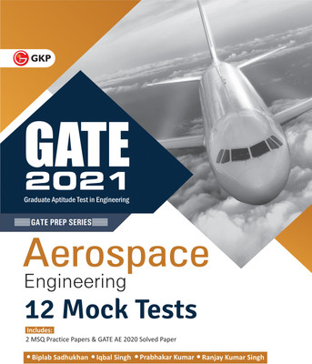 Gate 2021 Aerospace Engineering:12 Mock Tests (2 Msq Practice Papers(English, Paperback, unknown)