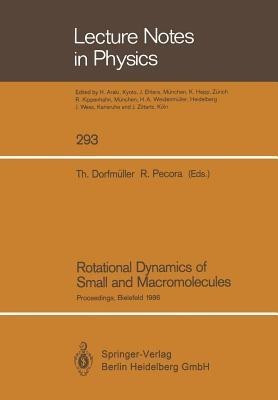 Rotational Dynamics of Small and Macromolecules(English, Paperback, unknown)