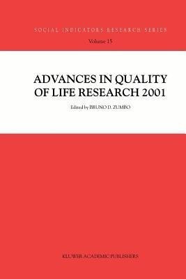 Advances in Quality of Life Research 2001(English, Paperback, unknown)