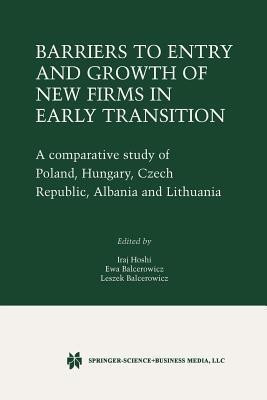 Barriers to Entry and Growth of New Firms in Early Transition(English, Paperback, unknown)
