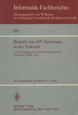 Betrieb von DV-Systemen in der Zukunft(German, Paperback, unknown)