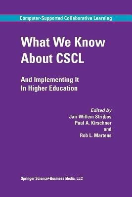 What We Know About CSCL(English, Paperback, unknown)