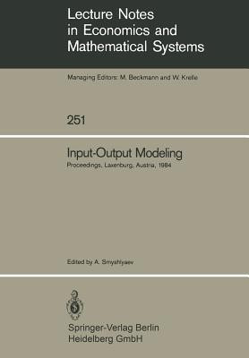 Input-Output Modeling(English, Paperback, unknown)
