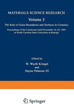 The Role of Grain Boundaries and Surfaces in Ceramics(English, Paperback, Kriegel W. Wurth)