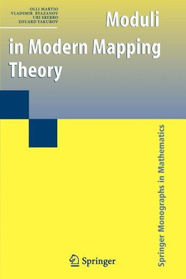 Moduli in Modern Mapping Theory(English, Paperback, Martio Olli)