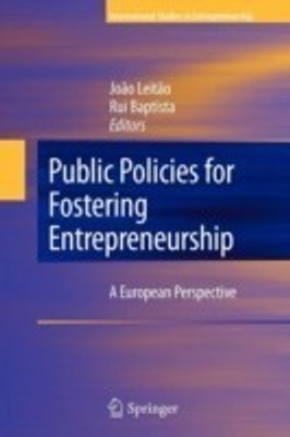 Public Policies for Fostering Entrepreneurship(English, Paperback, unknown)