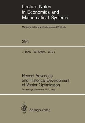 Recent Advances and Historical Development of Vector Optimization(English, Paperback, unknown)