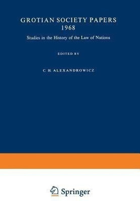 Studies in the History of the Law of Nations(English, Paperback, Alexandrowicz Charles Henry)
