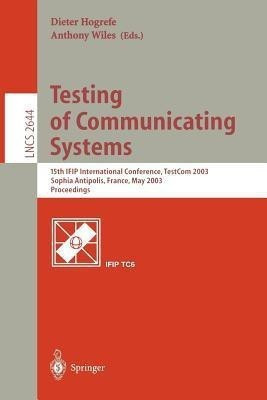 Testing of Communicating Systems(English, Paperback, unknown)