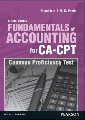 Fundamentals of Accounting for Ca-Cpt(English, Paperback, Jain Sripal)