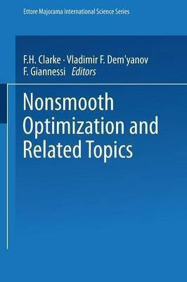 Nonsmooth Optimization and Related Topics(English, Paperback, unknown)