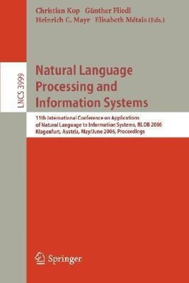 Natural Language Processing and Information Systems(English, Paperback, unknown)
