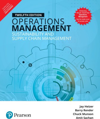 Operations Management,12e  - Sustainability and Supply Chain Management Twelfth Edition(English, Paperback, Heizer John)