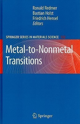 Metal-to-Nonmetal Transitions(English, Hardcover, unknown)