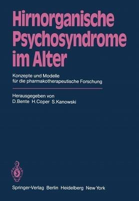 Hirnorganische Psychosyndrome im Alter(German, Paperback, unknown)