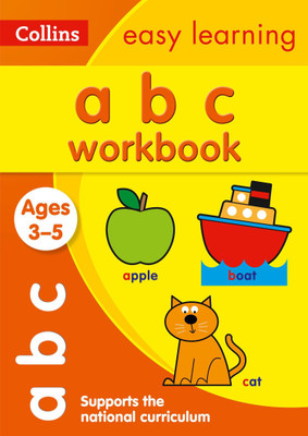 ABC Workbook Ages 3-5(English, Paperback, Collins Easy Learning)