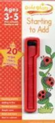 Gold Stars Starting to Add Wipe Clean Practice Book(English, Paperback, unknown)