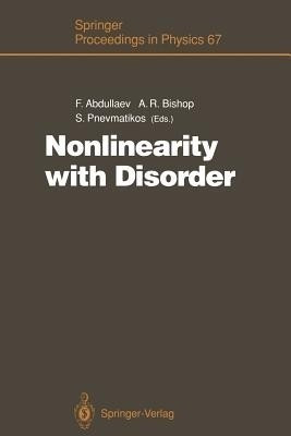 Nonlinearity with Disorder(English, Paperback, unknown)