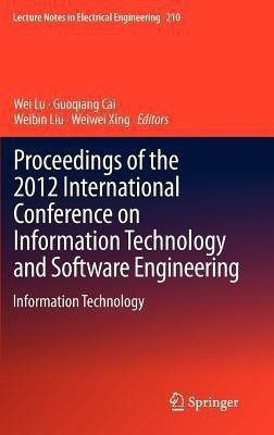Proceedings of the 2012 International Conference on Information Technology and Software Engineering(English, Hardcover, unknown)
