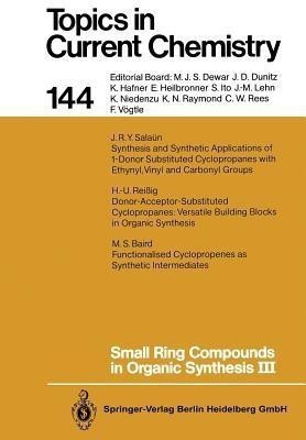 Small Ring Compounds in Organic Synthesis III(English, Paperback, unknown)