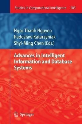 Advances in Intelligent Information and Database Systems(English, Paperback, unknown)