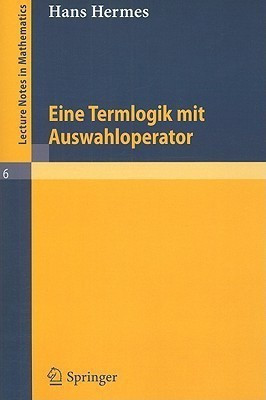 Term Logic with Choice Operator(English, Paperback, Hermes Hans)