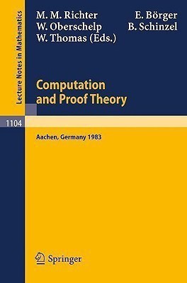 Proceedings of the Logic Colloquium. Held in Aachen, July 18-23, 1983(English, Paperback, unknown)