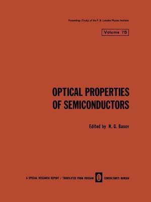 Optical Properties of Semiconductors(English, Paperback, unknown)