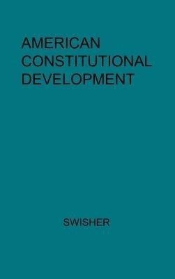 American Constitutional Development(English, Hardcover, unknown)