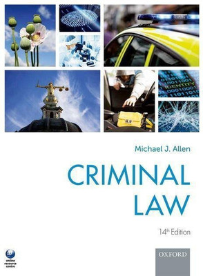 Criminal Law(English, Paperback, Allen Michael J.)