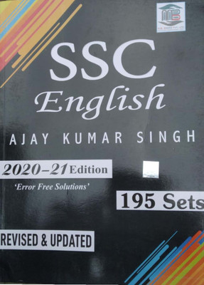 MB SSC English ( Error Free Solutions ) 195 Set(Paperback, Ajay Kumar Singh)