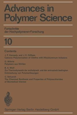 Fortschritte der Hochpolymeren-Forschung(English, Paperback, Cantow H.-J.)
