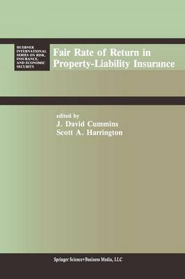 Fair Rate of Return in Property-Liability Insurance(English, Paperback, unknown)