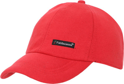 FabSeasons Solid Sports/Regular Cap Cap
