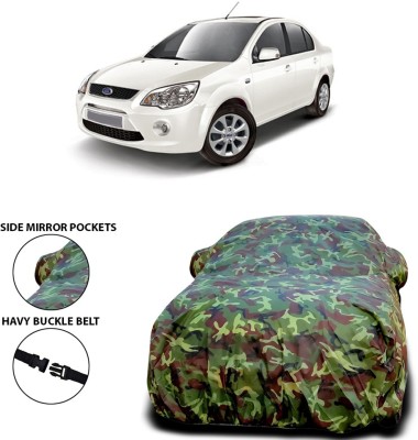 ANTHUB Car Cover For Ford Fiesta Classic (With Mirror Pockets)(Multicolor)