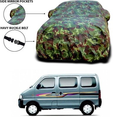 ANTHUB Car Cover For Maruti Suzuki Eeco (With Mirror Pockets)(Multicolor)