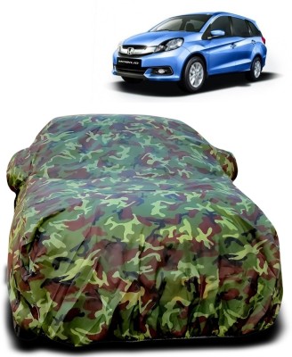 SEBONGO Car Cover For Honda Mobilio (With Mirror Pockets)(Multicolor)